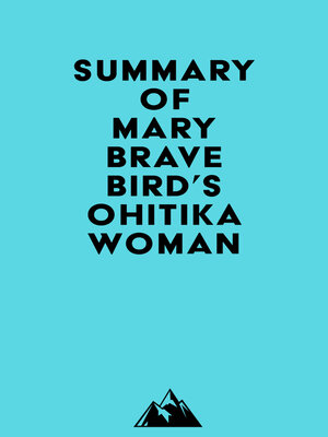 cover image of Summary of Mary Brave Bird's Ohitika Woman